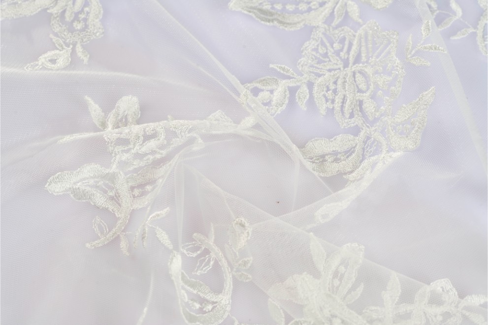 Embroidery on Chiffon - 3